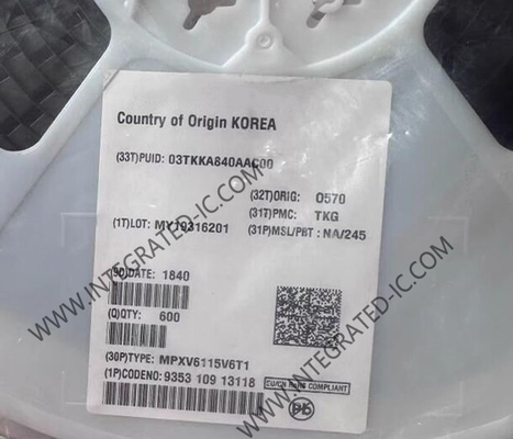 MPXV6115V6T1 Czujnik IC -115 do 0 kPa Miernik i czujnik ciśnienia bezwzględnego SOP-8