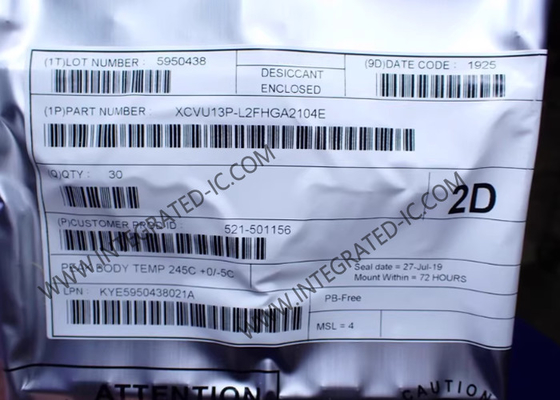 XCVU13P-L2FHGA2104E Pole programowalne Array bramy VU13P System logiczny Wbudowany FPGA IC