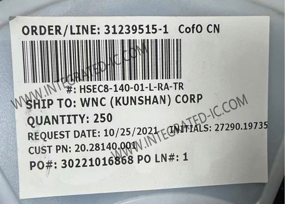 HSEC8-140-01-L-RA-TR Konektory GenerateTM High-Speed Edge Card Connector