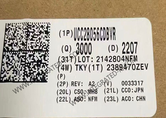 UCC28056CDBVR układ scalony zintegrowany wysokiej wydajności jednofazowy sterownik PFC w trybie przejściowym