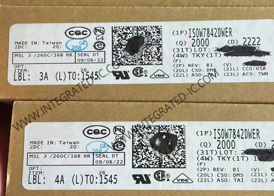 ISOW7842DWER Układ scalony 5000Vrms Czterokanałowe izolatory cyfrowe SOIC16
