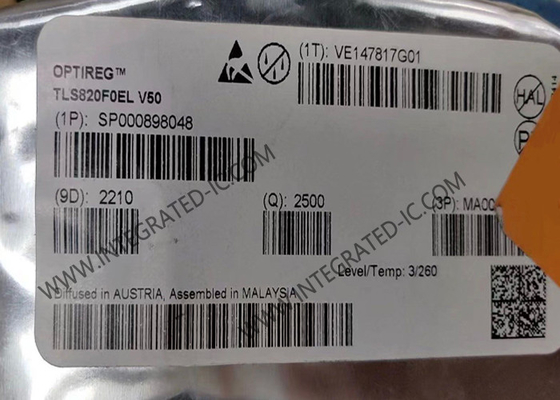 TLS820F0EL układ scalony zintegrowany wysokiej wydajności niskowypadkowy regulator napięcia liniowego dla zasilania 5V
