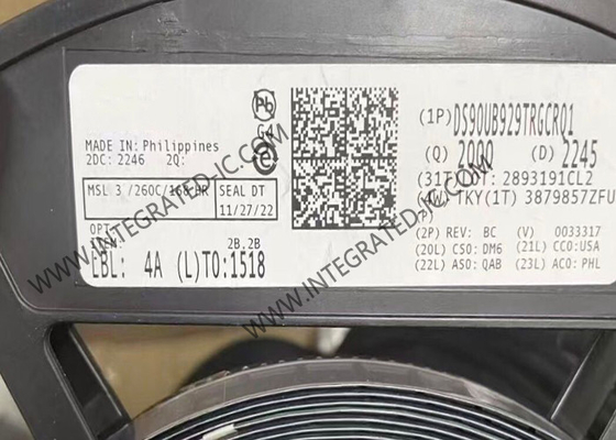 DS90UB929TRGCRQ1 Integrated Circuit Chip 5,95 Gbps FPD Link III Bridge Serializer VQFN64