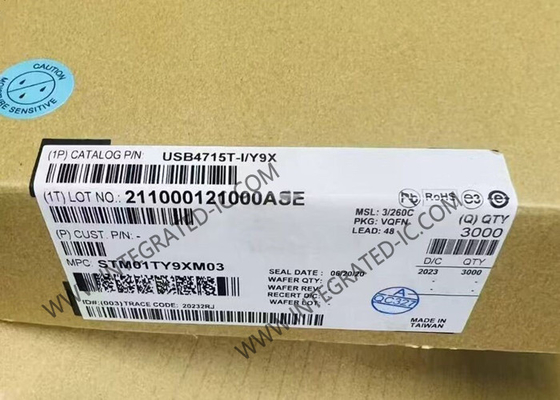 USB4715T-I/Y9X Integrated Circuit Chip USB 2.0 Hi-Speed Hub Controller z FlexConnect na wszystkich portach