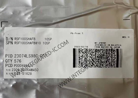 R5F100SHAFB Mikrokontroler MCU Niska moc Mikrokontrolery wysokiej funkcji RL78/G13