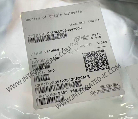 S912XB128F2CALR Mikrokontroler MCU 40MHz S12XB Mikrokontrolery 16-bitowe MCU