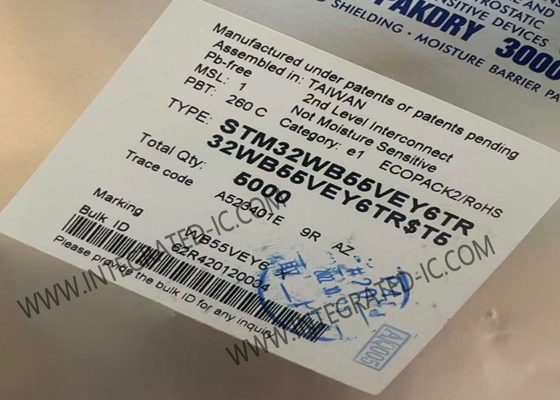 STM32WB55VEY6TR Mikrokontroler MCU 2Mbps Multiprotocol Wireless 32Bit MCU WLCSP100