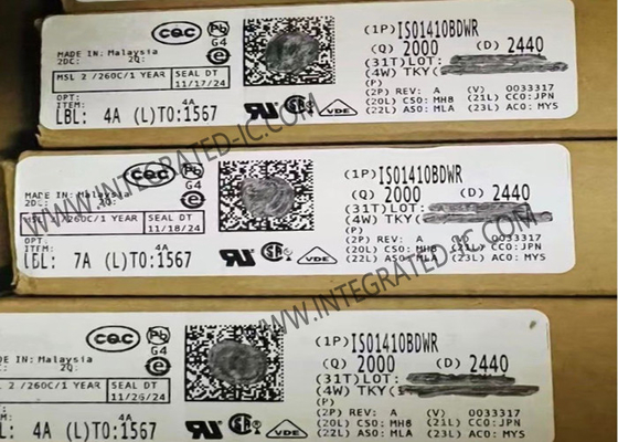 ISO1410BDWR Integrated Circuit Chip 500kbps Wyizolowany nadajnik RS-485 RS-422 SOIC16
