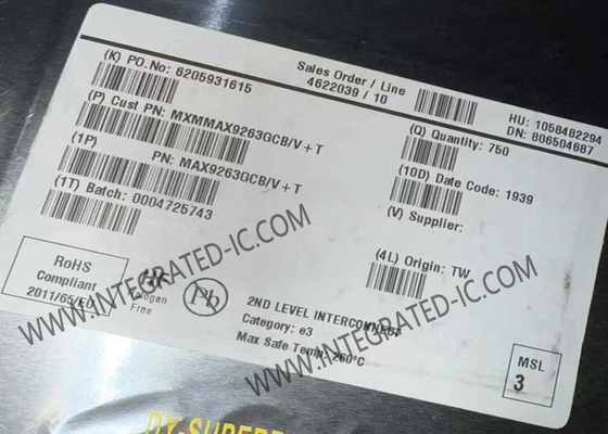 MAX9263GCB Integrated Circuit Chip 2,5 Gbps Gigabit Multimedia Serial Link Serializers