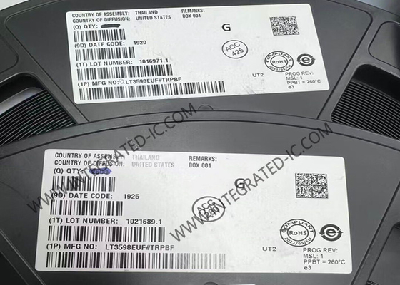 LT3598EUF Chip złączonego obwodu 6-strunowy sterownik LED IC 30mA sterownik oświetlenia LED IC