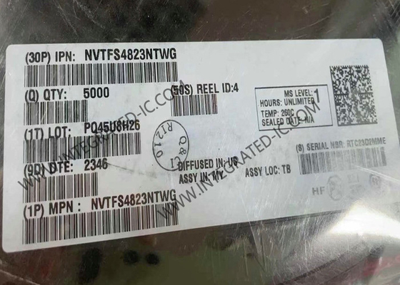 NVTFS4823NTWG Układ scalony 30V 30A 10,5 mΩ Pojedynczy tranzystor MOSFET mocy N-kanałowy