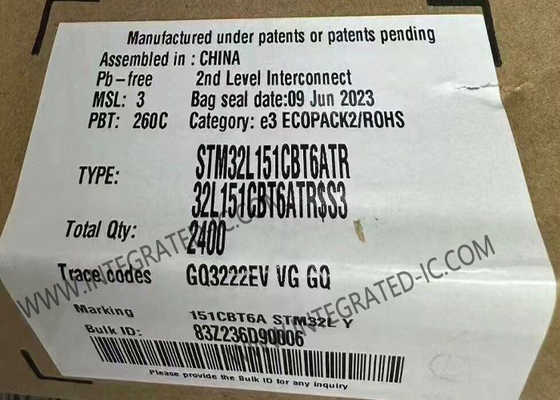 STM32L151CBT6ATR Mikrokontroler MCU Ultra-Low-Power 32-bitowy ARM Cortex-M3 MCU