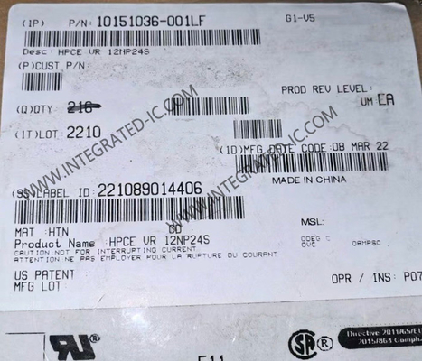10151036-001LF Złącza Złącza krawędziowe HPCE VR 12NP24S Złącza