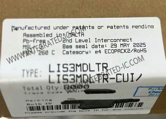 Czujnik LIS3MDLTR IC Ultra-niski moc wysokowydajny czujnik magnetyczny
